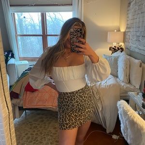 Cheetah skirt